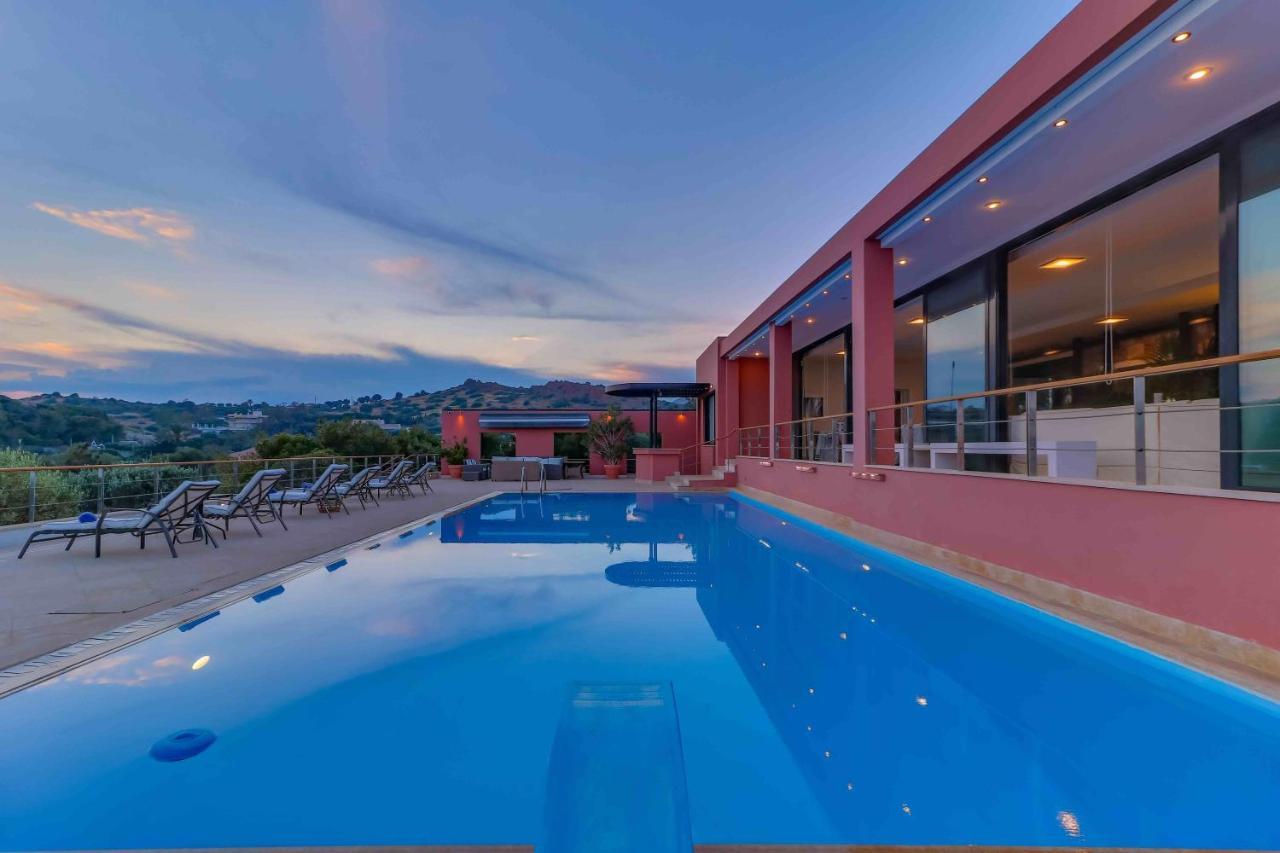 Black Diamond Beachfront Pool Villa Pasithea In Sounio, Athens Sounion Exterior foto
